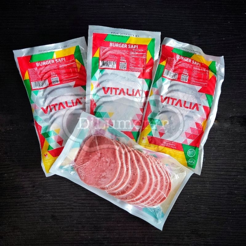 

Daging Burger Sapi Vitalia 250gr 10pcs