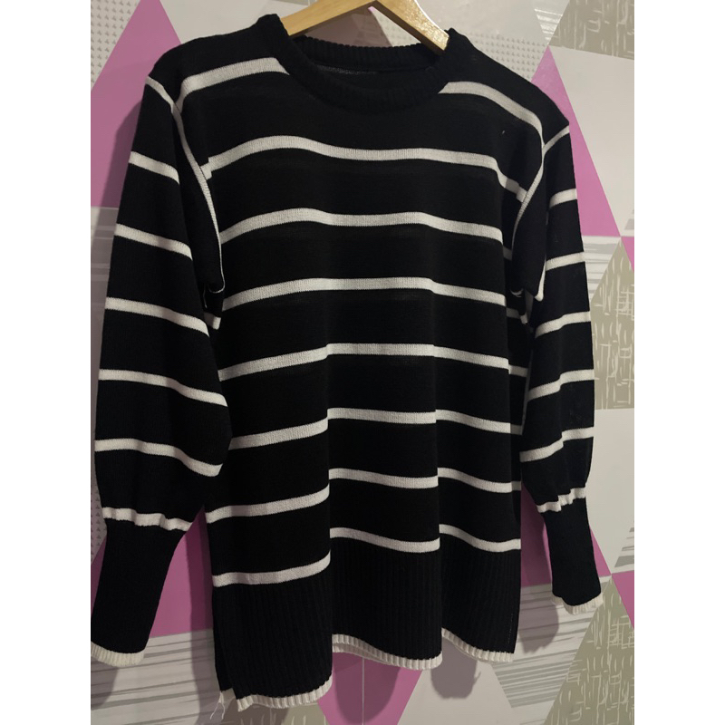 zaraneta blouse wanita/atasan wanita rajut