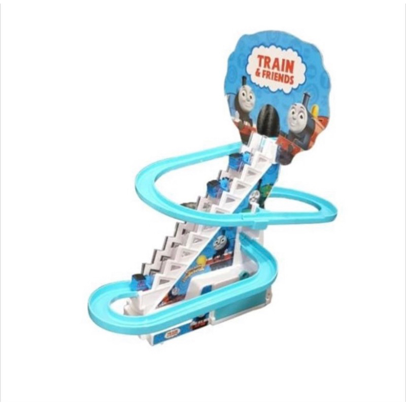 Mainan Anak Track Tangga Small Duck - Mainan Track Set Slide Karakter - Mainan Track Set