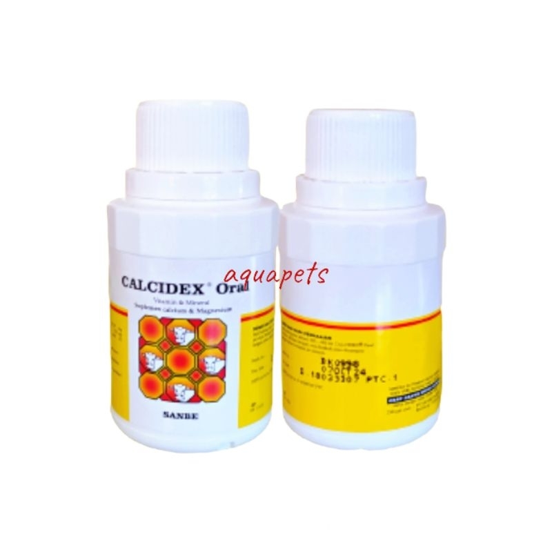 Calcidex Oral Sanbe | Suplemen Calcium dan Magnesium 100ml