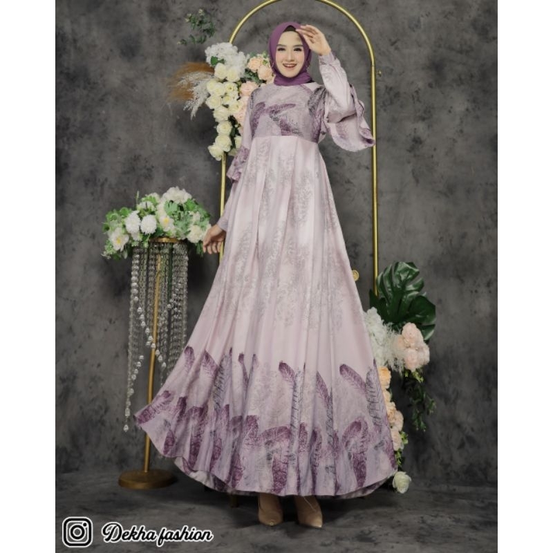 Gamis maxmara motif