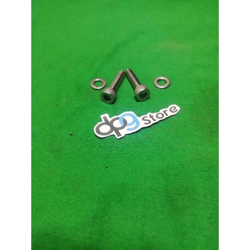 BAUT TUTUP GEAR DEPAN CB GL MP TIGER L STAINLESS