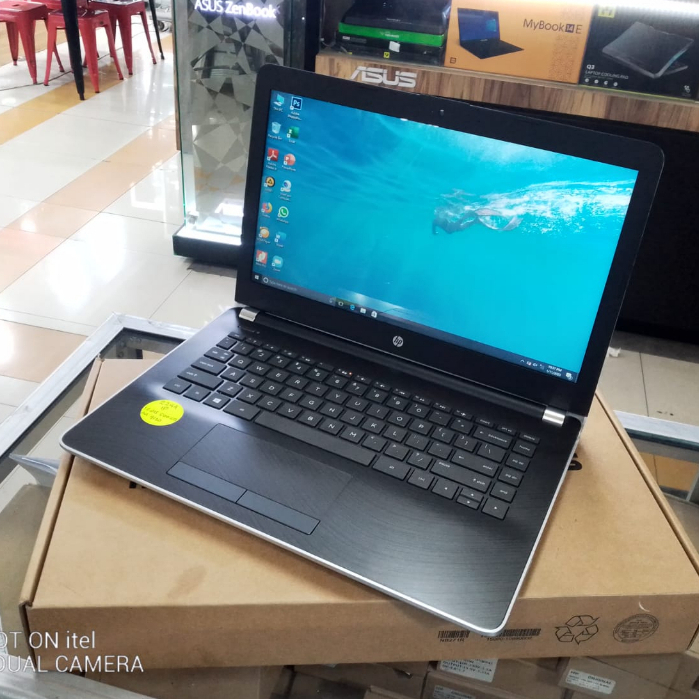 LAPTOP LEPTOP HP-14 AMD A4 RAM 8GB SSD 128 GB 14 INC GENERASI BARU WIND10  SIAP PAKAI MULUS RAM 8GB BUKAN 4GB SSD 128 GB