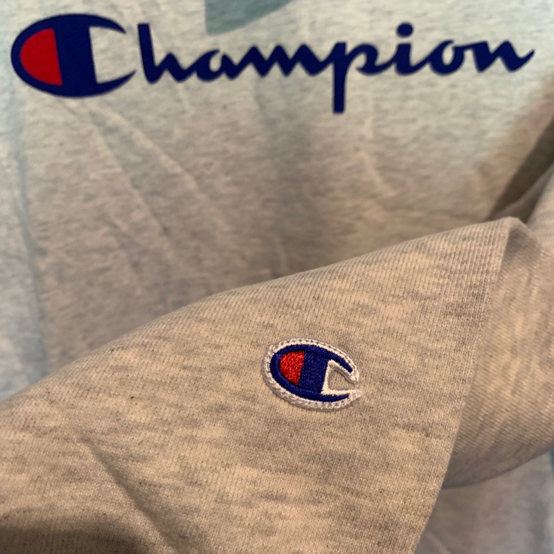 CREWNECK CHAMPION BIGSCRIPT ORIGINAL BNWT (JAPAN )