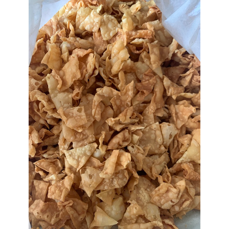 

KERIPIK PANGSIT/KERIPIK BAWANG 250Gram