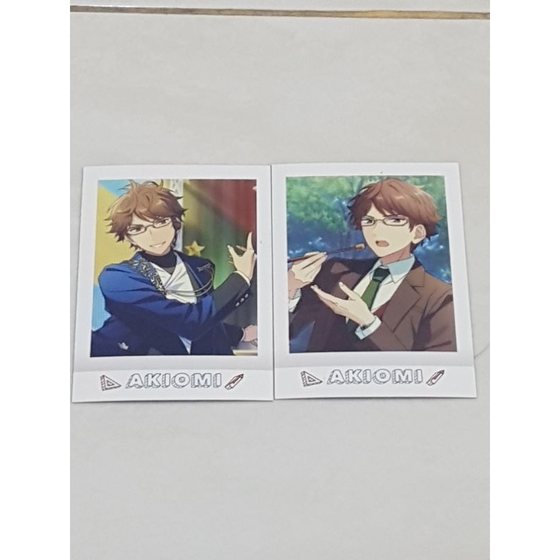 Ensemble Stars Ansuta Akiomi Kunugi Pasha / Pash Kore Polaroid Photo