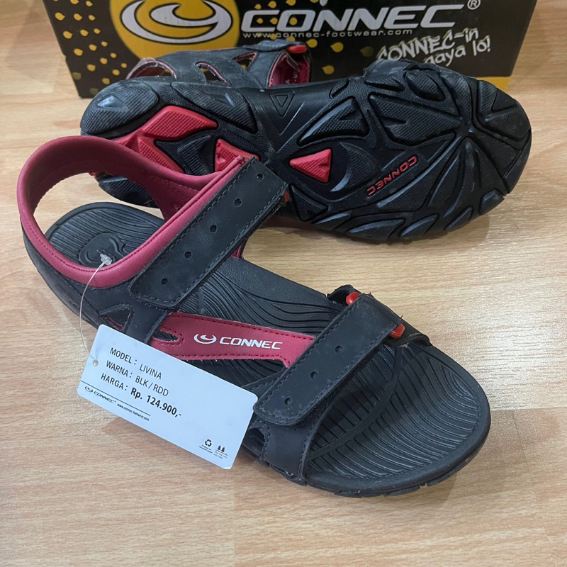 PROMO SANDAL WANITA KEKINIAN CONNEC DOLPHINE ARAMIS LUNA LIVINA 100% BARU