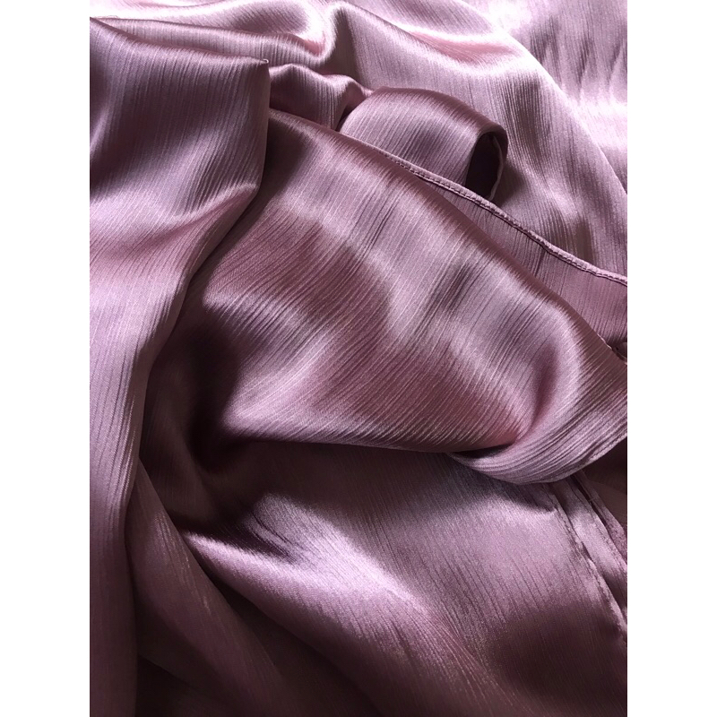 Pashmina silk cradenzia premium / Pashmina silk malay premium / Pashmina satin premium jahit tepi