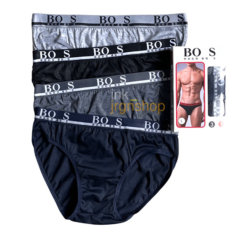 CELANA DALAM MEN'S BRIEFS (1 BOX ISI 3 PCS) / CELANA DALAM PRIA DEWASA / SEMPAK PRIA