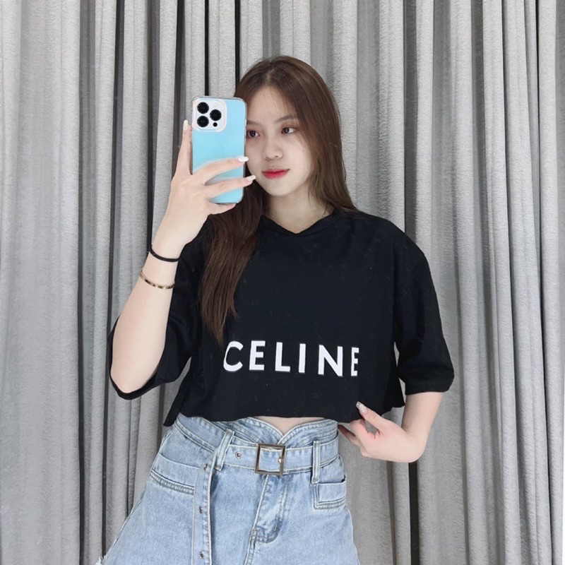 Crop top oversize C3lin | Crop top korea