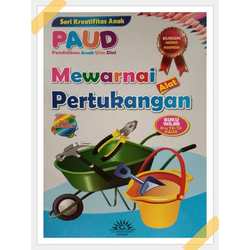 

PAUD Mewarnai Alat Pertukangan