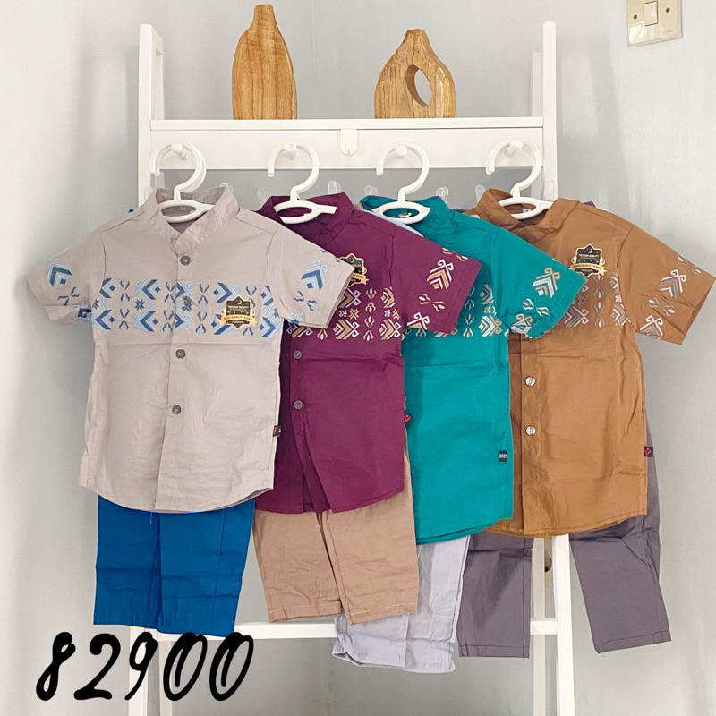 (ECER) SETELAN KOKO KURTA KATUN ANAK YESS KIDS 3-12TAHUN 82900
