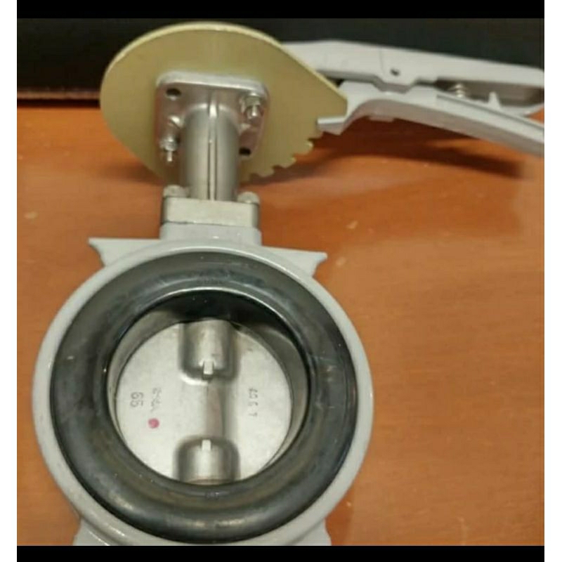 Butterfly valve kitz alumunium 6" inch