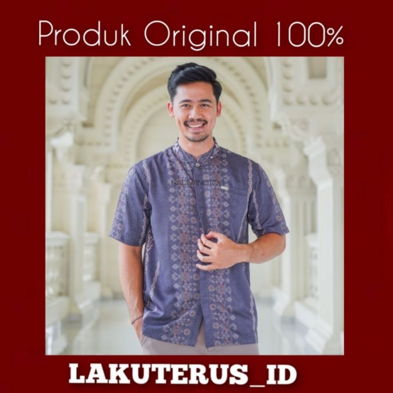 LAKUTERUS_ID | RANU KEMKO [ PENDEK ] SEROJA FAMILY BY JASMINE LIDIA HADIWINOTO BAJU KOKO PRIA LENGAN
