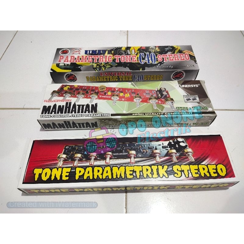 kit tone parametrik c40 (merk SJ,BME,TUNERSYS)