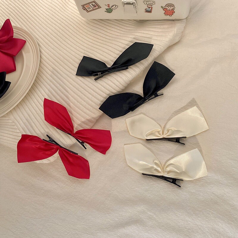 OliveShop ❤️ Jepit Rambut Hairpin Hairclip Korea Pita Samping Bow