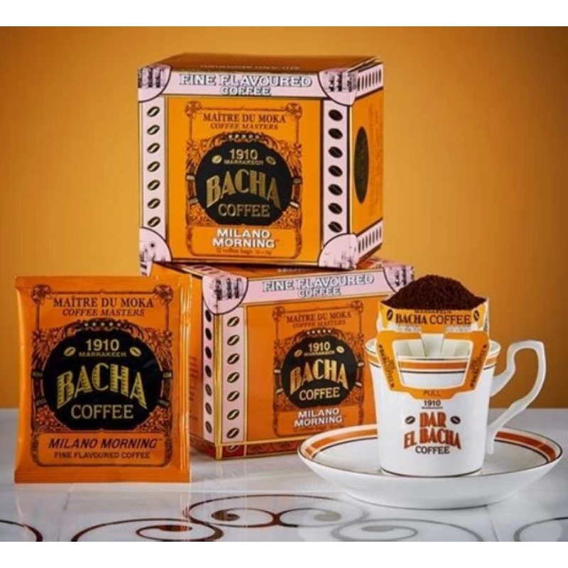 

BACHA COFFEE MILANO MORNING BOX (12BAGS)