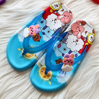 SANDAL JEPIT ANAK PEREMPUAN KOREA KPOP KEKINIAN