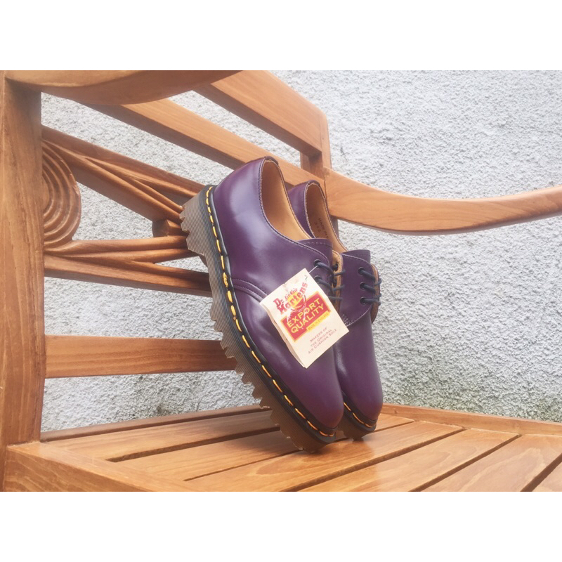 Dr. Martens 1461 Purple Smooth Made in England | Size 4 uk