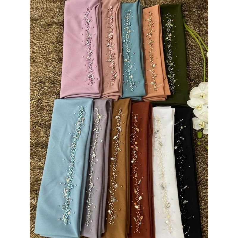 Hijab Payet Hijab Payet Premium Hijab Segi Empat Payet Hijab Segi Empat Hijab Diamond