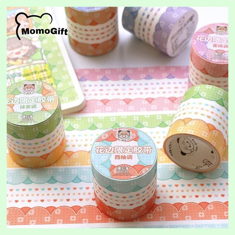 

Washitape Lace Limited Tape Masking Tape Colourfull Dekor Buku Jurnal Tld82 Tk1