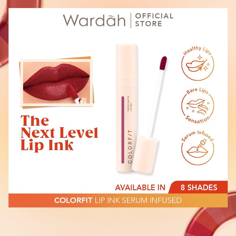 Wardah Colorfit Lip Ink Serum