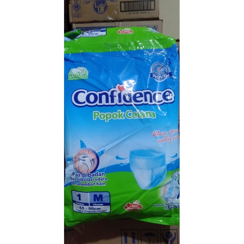 Confidence popok dewasa sachet tipe celana M /L