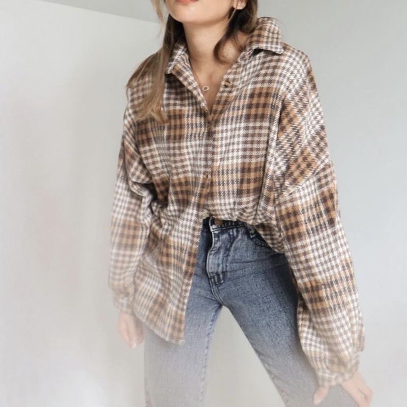 AUDREY FLANEL OVERSIZE