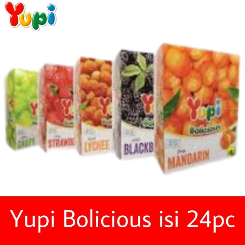 

Yupi Bolicious grape mango isi 24bj