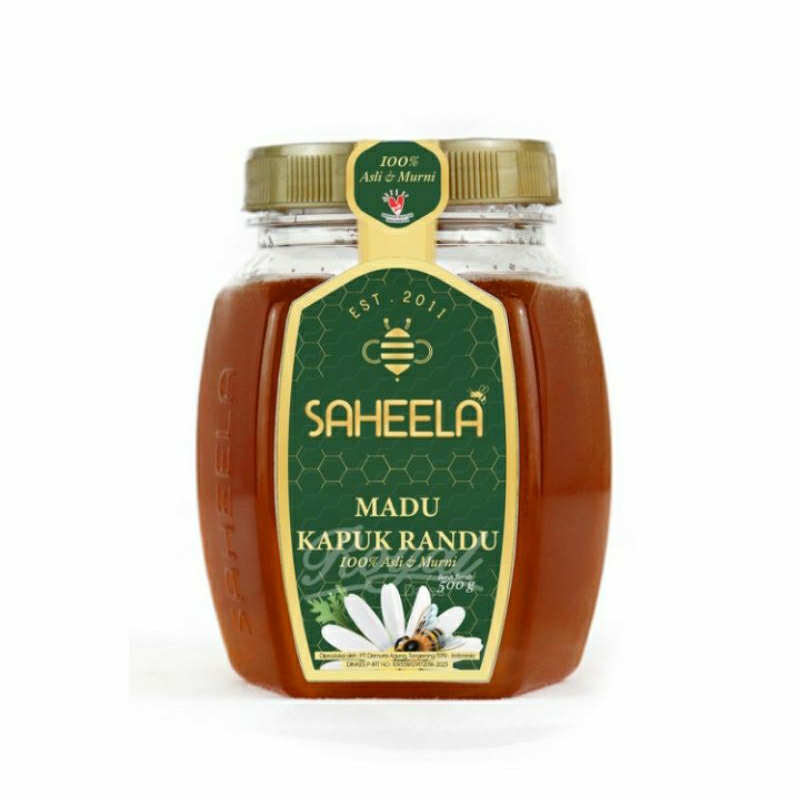 

Madu Murni Saheela Kapuk Randu 500gram