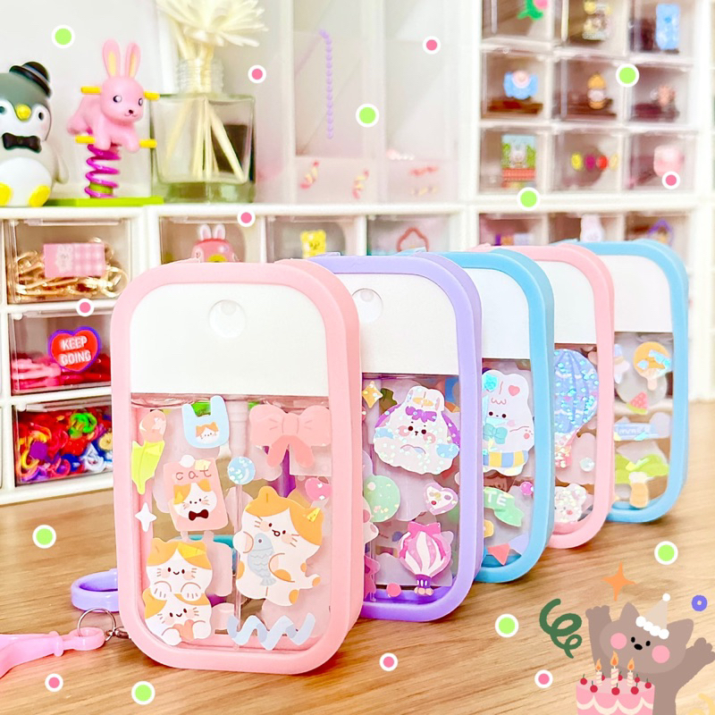 Holo Cute Hand Sanitizer Set by LULUNIA (hand sanitizer spray/hand sanitizer lucu/spray cuci tangan)