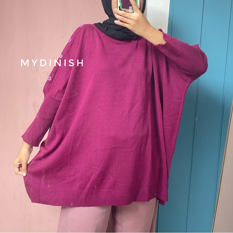 Dhea Batwing Bigsize - Atasan Blouse Wanita Terbaru