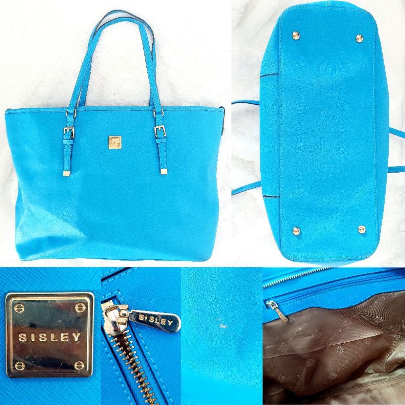 TAS SISLEY AUTHENTIC / TOTE BAG SISLEY / tas ORI / tas authentic