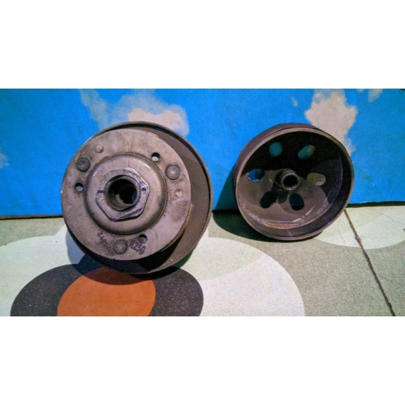 Rumah pully Kampas ganda Motor Honda Beat fi esp, Beat ECO , beat pop , Vario 110 Esp , Scoppy Esp S