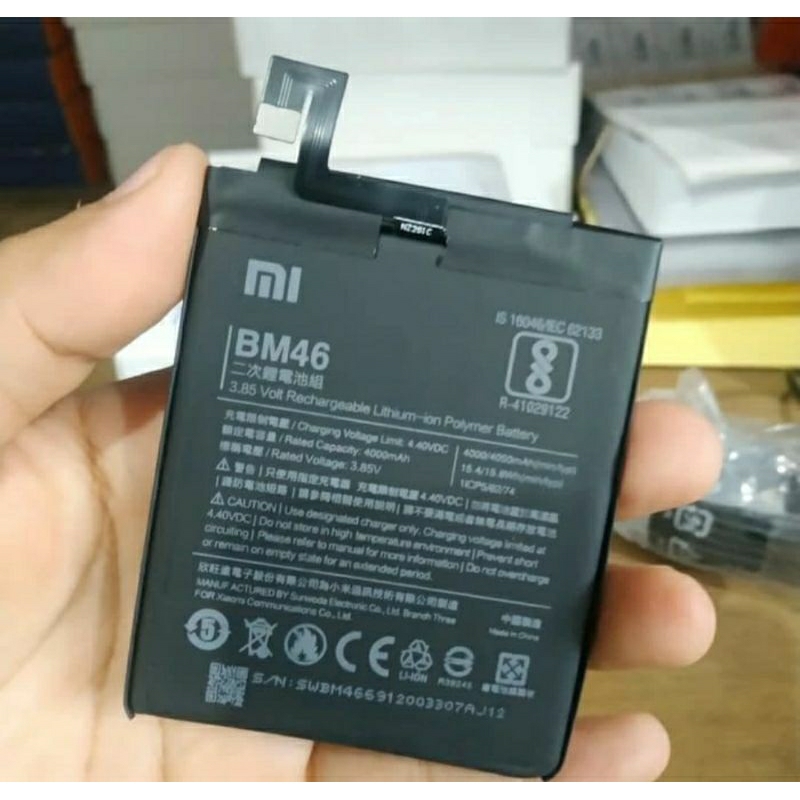 ORIGINAL 100% BATRE BATERAI XIAOMI REDMI NOTE 3 REDMI NOTE 3 PRO BM46