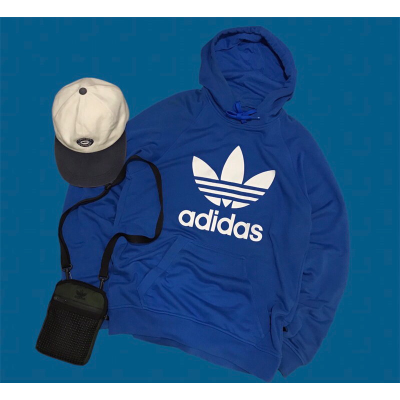 hoodie adidas Trefoil-Blue