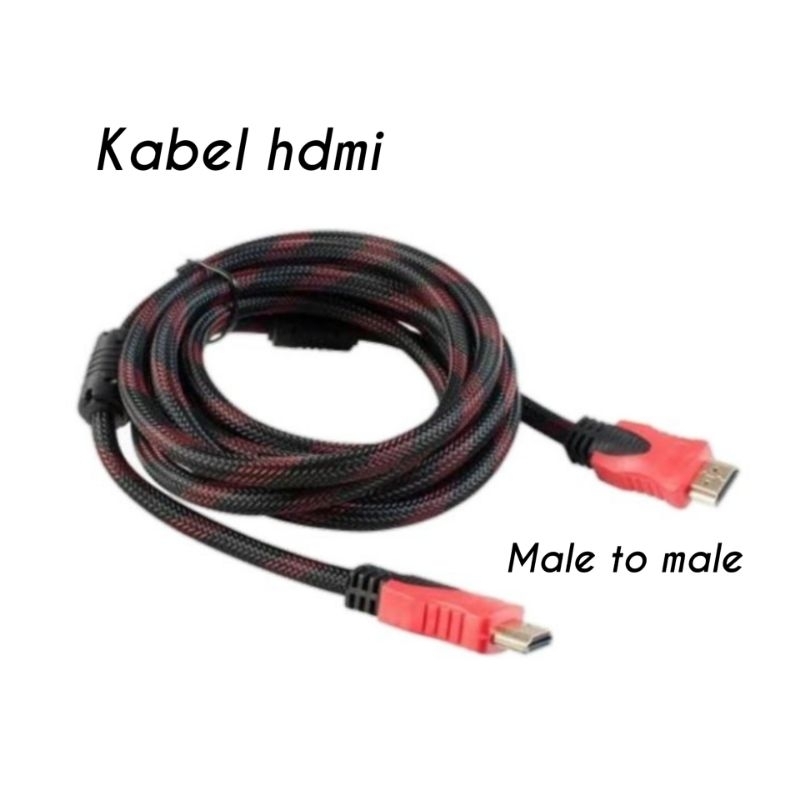 PAKET LAPTOP/PS3 KE TV TABUNG / CONVERTER HDMI TO AV RCA CONVERER ADAPTER + KABEL HDMI + KABEL RCA 3IN3 1.5 METER