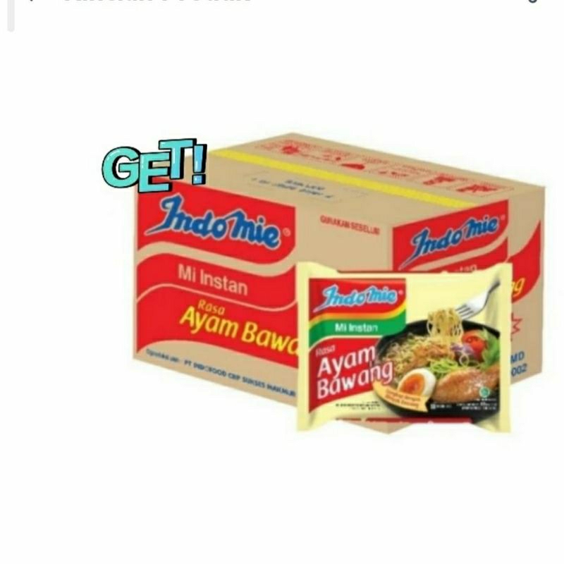 

indomie ayam bawang per carton isi 40 bks | indomi dus