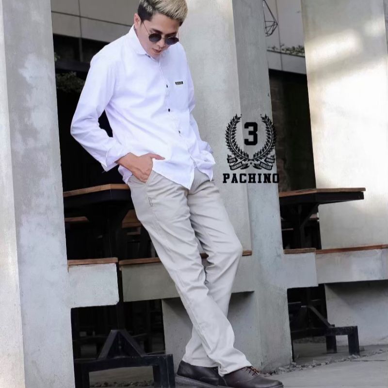 3 PACHINO Celana chino slimfit formal/casual premium