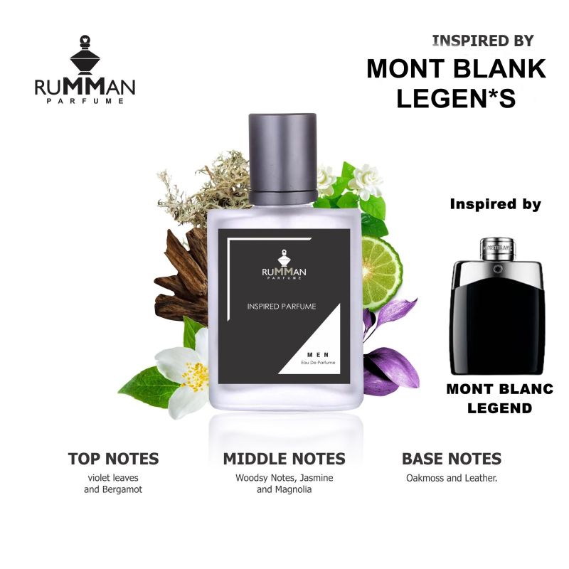 Inspired Parfum Mont Blanc LEGEND Parfume Farpum Parpum Pria Cowok Tahan Lama 24 Jam Awet Seharian Perfumes