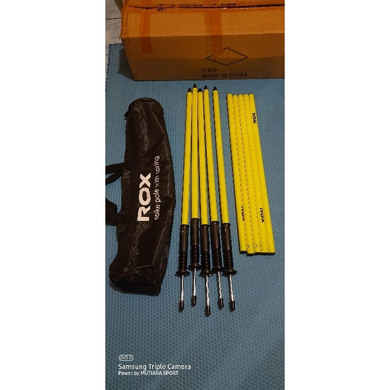 AGILITY SPIKE POLE ROX ORIGINAL HARGA 1 SET LARI TIANG KETANGKASAN
