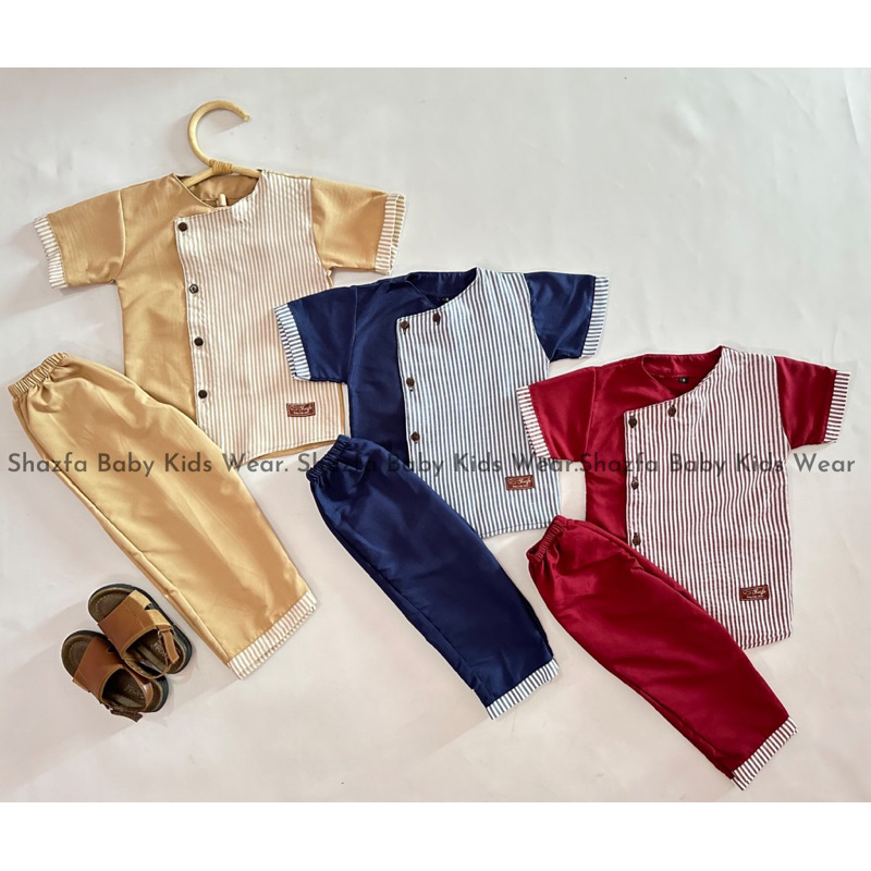 SETELAN BAJU KOKO ANAK BAYI 6 BULAN - 5 TAHUN/ KOKO LURIK / KOKO ADAT JAWA