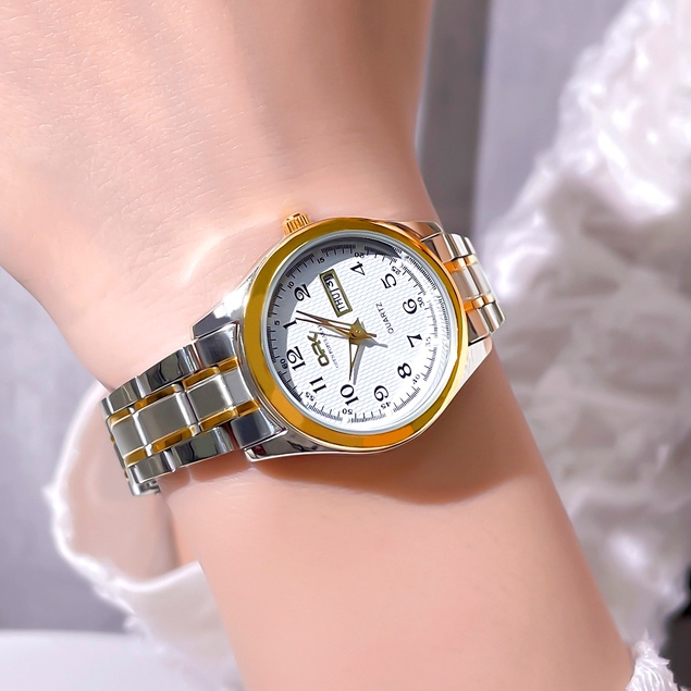 OPK Jam Tangan Wanita Original Anti Tahan Air Luminous Stainless Steel Women Watch Luxury Fashion