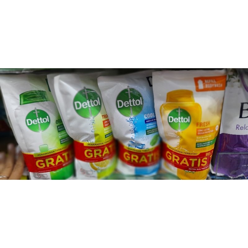 Dettol Body Wash 410ml (Beli 1 Gratis 1)