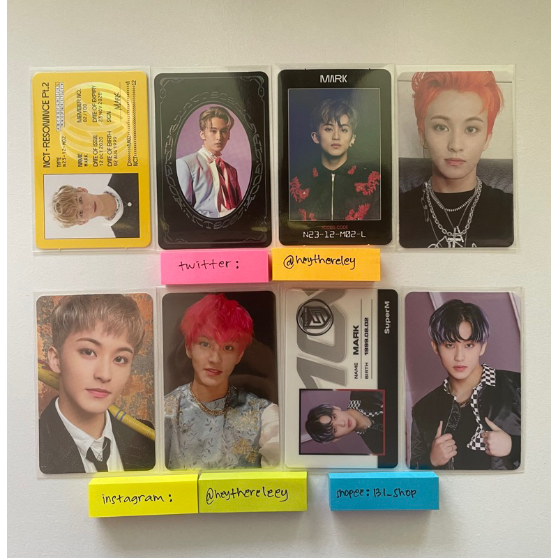 PC MARK NCT U SUPERM PHOTOCARD ALBUM NCT 2020 UNIVERSE NCT 2021 SUPER M