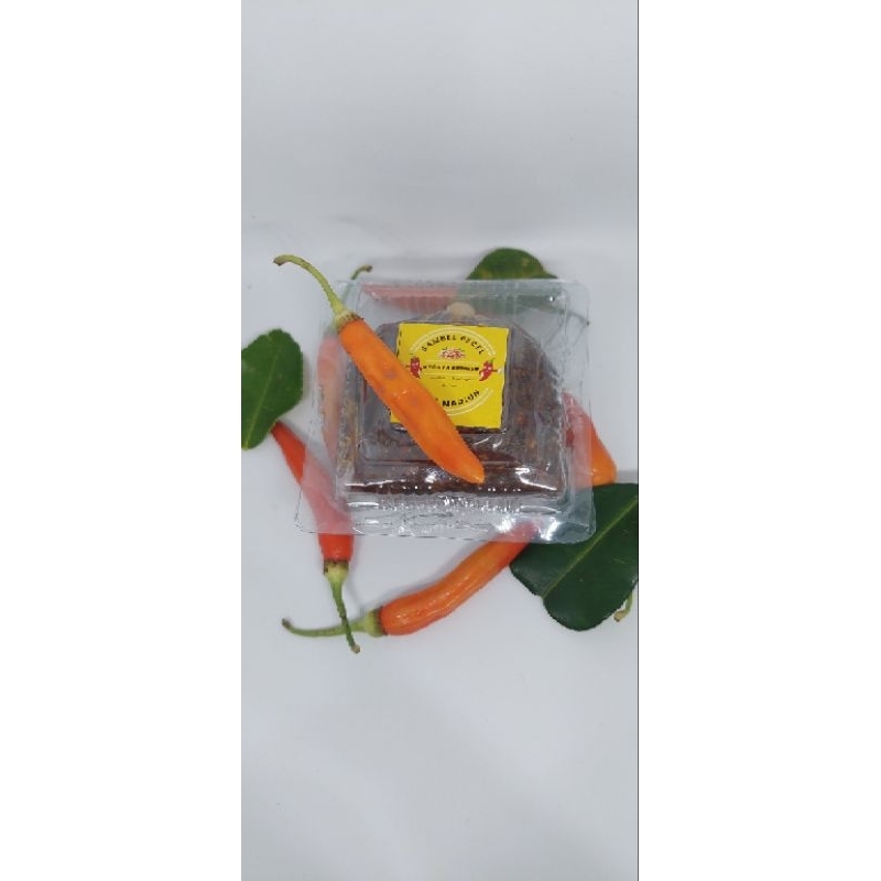 

Sambel Pecel / Sambel Kacang Nyonya Bangsu 100gram