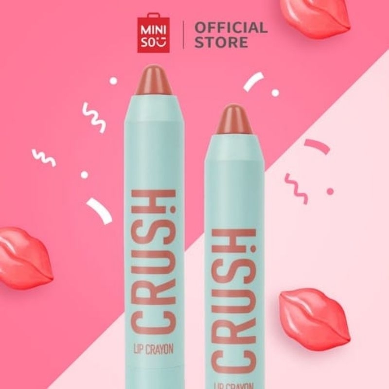 Miniso Makeup Tools Lip Crayon  Shade no 05 Karen lipstik miniso