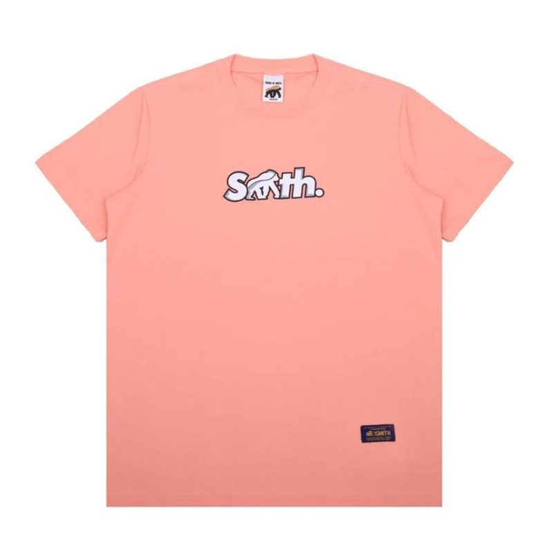 House of Smith Tshirt LOFO salmon Catton