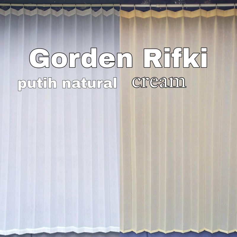 Vitrase Gorden Polos Vitrase Gorden Gorden Siang Vitrase Transparan Motif salju