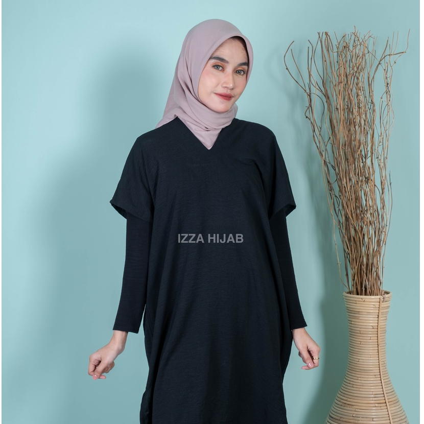 Long Square Nagita Crinkle Airflow Tunik Crinkle Atasan Crinkle Wanita | long square nagita | long square nagita jumbo | long square nagita panjang | long square nagita jumbo ld 140 | TUNIC NAGITA BLOUSE| LONG SQUARE CRINKLE AIRFLOW